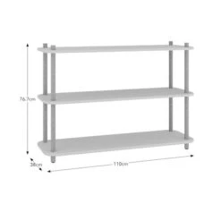 Elements Miller Low Bookcase, Stone 15 Elements Miller Low Bookcase, Stone -Home Luxe Studio 30895134 alt09
