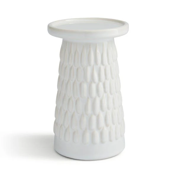 Zen Ceramic Pillar Candle Holder 6 Zen Ceramic Pillar Candle Holder - Image 4