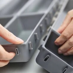 Joseph Joseph 10 Piece Grey Box Drawer Organiser Set 7 Joseph Joseph 10 Piece Grey Box Drawer Organiser Set -Home Luxe Studio 30896673 alt02