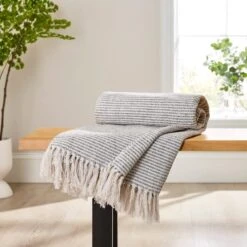 Russell Stripe Throw 30 Russell Stripe Throw -Home Luxe Studio 30896790