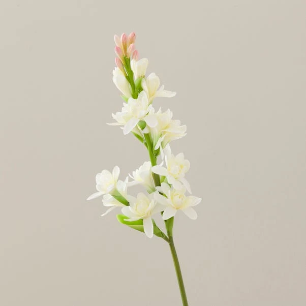 Artificial White Tuberose Stem 4 Artificial White Tuberose Stem - Image 2