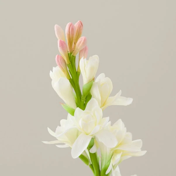 Artificial White Tuberose Stem 5 Artificial White Tuberose Stem - Image 3