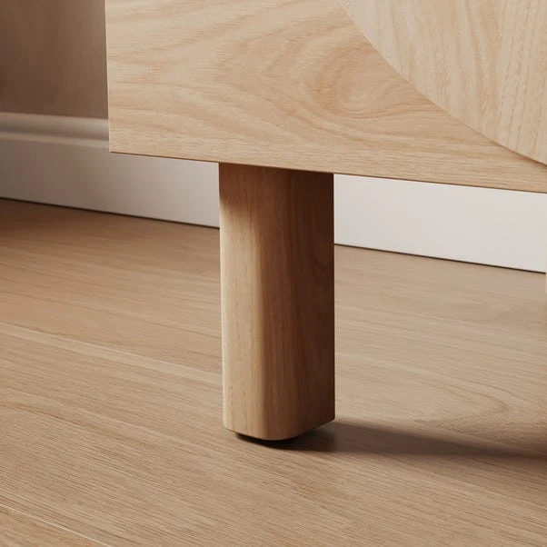 Aldo 4 Drawer Chest, Light Oak 7 Aldo 4 Drawer Chest, Light Oak - Image 5