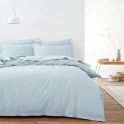 100% Organic Cotton Duvet Cover And Pillowcase Set 37 100% Organic Cotton Duvet Cover And Pillowcase Set -Home Luxe Studio 30898133