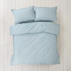 100% Organic Cotton Duvet Cover And Pillowcase Set 40 100% Organic Cotton Duvet Cover And Pillowcase Set -Home Luxe Studio 30898133 alt03