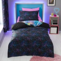 Football Graphic Girl Single Duvet Cover And Pillowcase Set 10 Football Graphic Girl Single Duvet Cover And Pillowcase Set -Home Luxe Studio 30898210 alt02