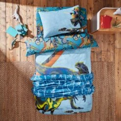 Age Of Dinosaurs Duvet Cover And Pillowcase Set 24 Age Of Dinosaurs Duvet Cover And Pillowcase Set -Home Luxe Studio 30898253 alt01