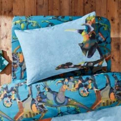 Age Of Dinosaurs Duvet Cover And Pillowcase Set 27 Age Of Dinosaurs Duvet Cover And Pillowcase Set -Home Luxe Studio 30898253 alt04