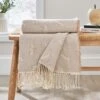 Hare Jacquard Woven Throw 130x180cm 2 Hare Jacquard Woven Throw 130x180cm -Home Luxe Studio 30898329