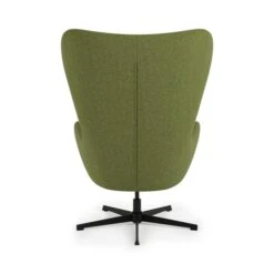 Kuvert Soft Marl Swivel Chair, Moss -Home Luxe Studio 30899582 alt04