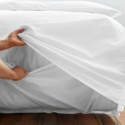 100% Organic Cotton Duvet Cover And Pillowcase Set 31 100% Organic Cotton Duvet Cover And Pillowcase Set -Home Luxe Studio 30899616 alt01