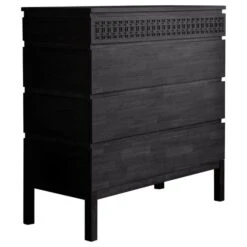 Baytown Boutique 4 Drawer Chest, Black 11 Baytown Boutique 4 Drawer Chest, Black -Home Luxe Studio 30899759 alt04