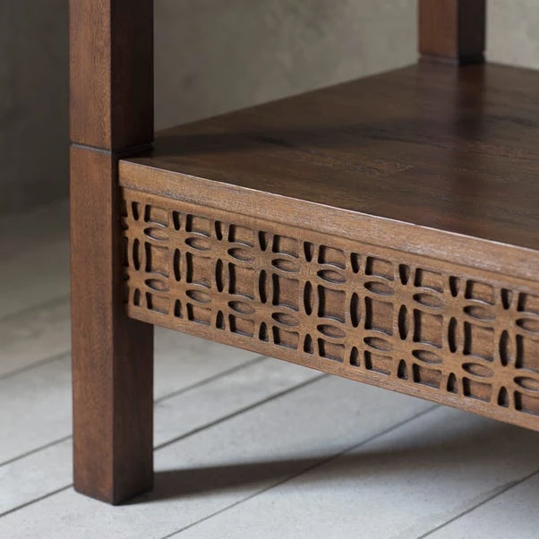 Baytown Retreat Open Wardrobe, Dark Wood 5 Baytown Retreat Open Wardrobe, Dark Wood - Image 3