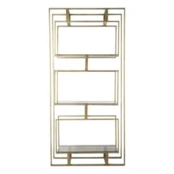 Tipton Open Display Shelving Unit, Bronze 9 Tipton Open Display Shelving Unit, Bronze -Home Luxe Studio 30899799 alt03