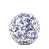 Fallen Fruits Ceramic Ball Garden Ornament 1 Fallen Fruits Ceramic Ball Garden Ornament -Home Luxe Studio 30900142