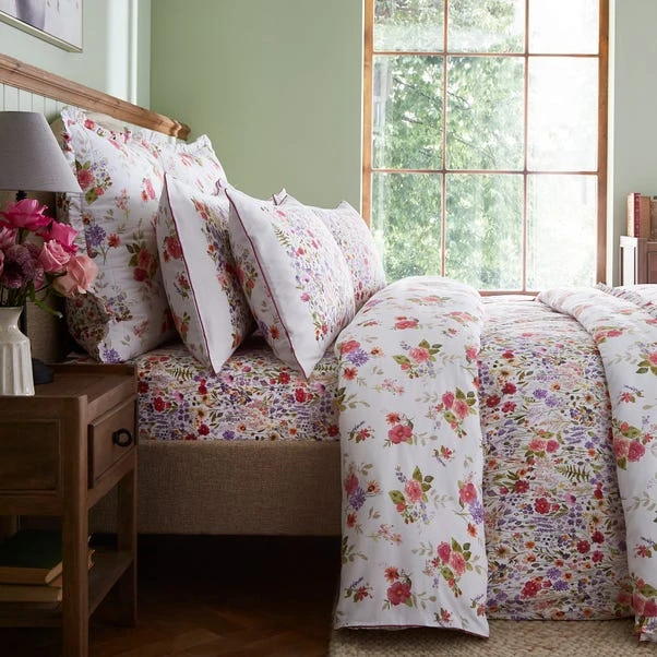 Dorma Modern Ditsy 100% Cotton Flat Sheet 8 Dorma Modern Ditsy 100% Cotton Flat Sheet - Image 6