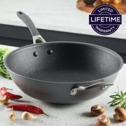 Circulon Scratch Defense Extreme Non-Stick Wok, 34cm