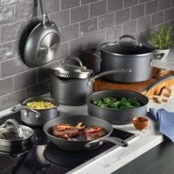 Circulon Scratch Defense Extreme Non-Stick Wok, 34cm -Home Luxe Studio 30900758 alt07