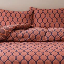 Rehan Leaves Duvet Cover & Pillowcase Set 25 Rehan Leaves Duvet Cover & Pillowcase Set -Home Luxe Studio 30901362 alt03