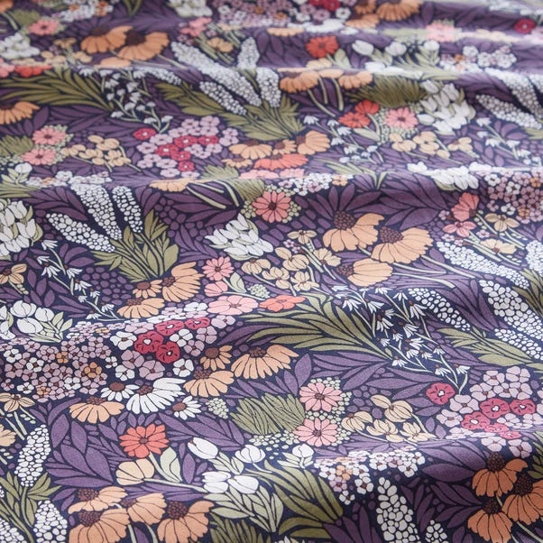 Harvest Floral Purple Duvet Cover And Pillowcase Set 18 Harvest Floral Purple Duvet Cover And Pillowcase Set - Image 16