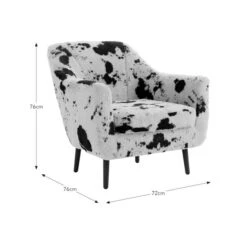 Eddie Cow Accent Chair 19 Eddie Cow Accent Chair -Home Luxe Studio 30902103 alt09