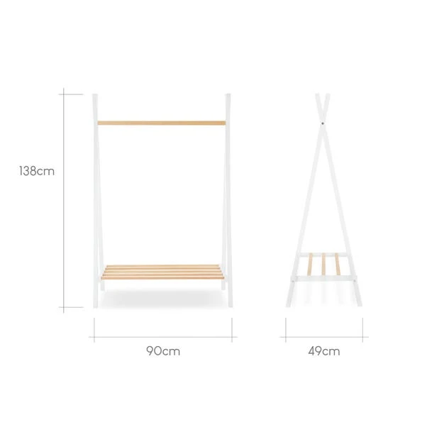 CuddleCo Nola Clothes Rail 7 CuddleCo Nola Clothes Rail - Image 5