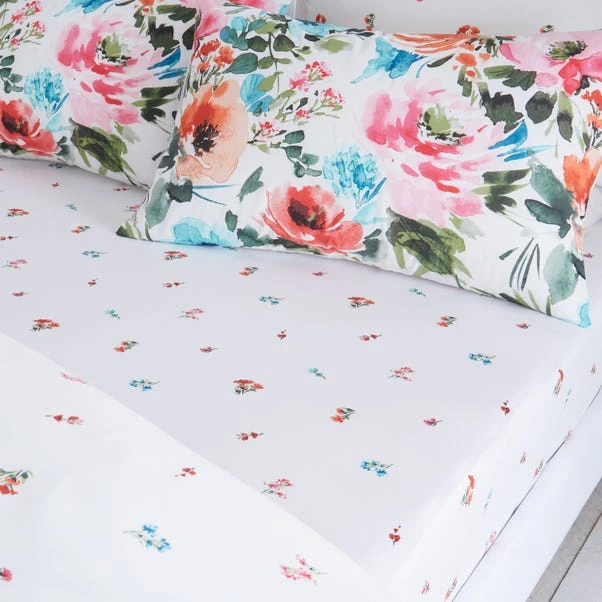Malin Summer Blooms Multicoloured Duvet Cover And Pillowcase Set 22 Malin Summer Blooms Multicoloured Duvet Cover And Pillowcase Set - Image 20