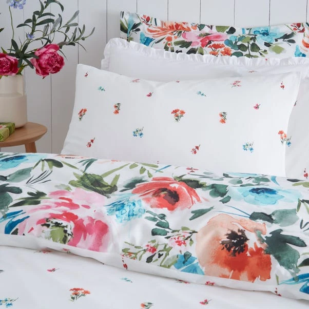 Malin Summer Blooms Multicoloured Duvet Cover And Pillowcase Set 18 Malin Summer Blooms Multicoloured Duvet Cover And Pillowcase Set - Image 16