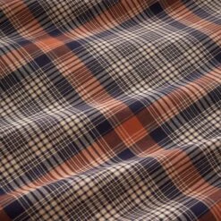 Calie Check Navy Duvet Cover And Pillowcase Set -Home Luxe Studio 30902465 alt04