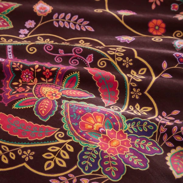 Indienne Paisley Brown Duvet Cover And Pillowcase Set 9 Indienne Paisley Brown Duvet Cover And Pillowcase Set - Image 7