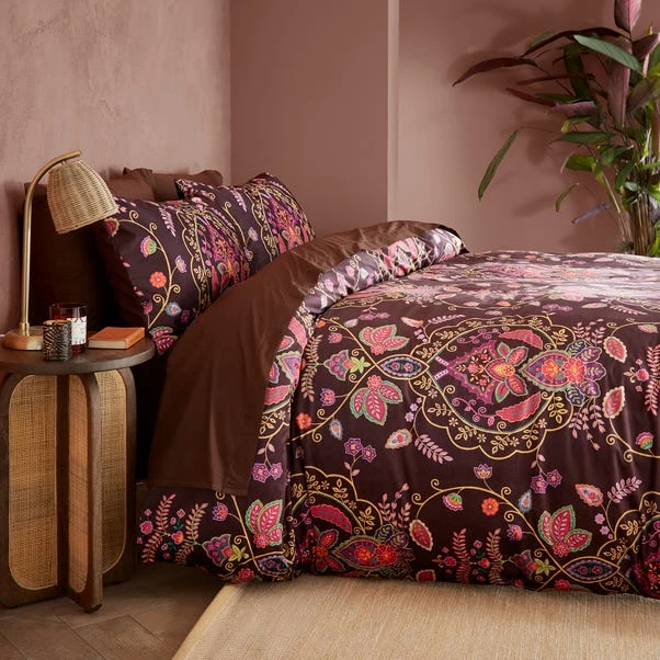 Indienne Paisley Brown Duvet Cover And Pillowcase Set 10 Indienne Paisley Brown Duvet Cover And Pillowcase Set - Image 8