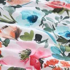 Malin Summer Blooms Multicoloured Duvet Cover And Pillowcase Set 26 Malin Summer Blooms Multicoloured Duvet Cover And Pillowcase Set -Home Luxe Studio 30902596 alt04