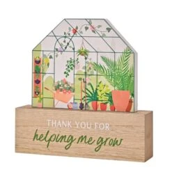 The Cottage Garden 'Thank You' Greenhouse Ornament 7 The Cottage Garden 'Thank You' Greenhouse Ornament -Home Luxe Studio 30903279 alt02