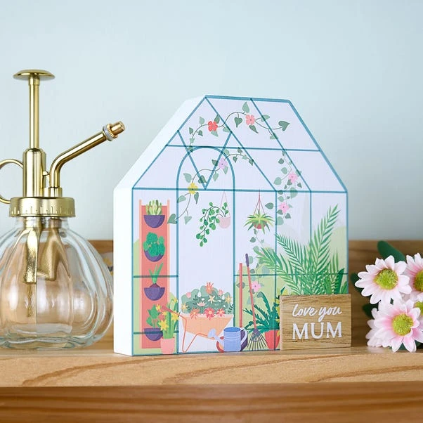 The Cottage Garden 'Mum' 3D Greenhouse Ornament 3 The Cottage Garden 'Mum' 3D Greenhouse Ornament