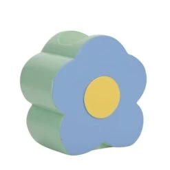 Set Of 2 Raspberry Blossom Flower Candlestick Holders -Home Luxe Studio 30903305 alt03