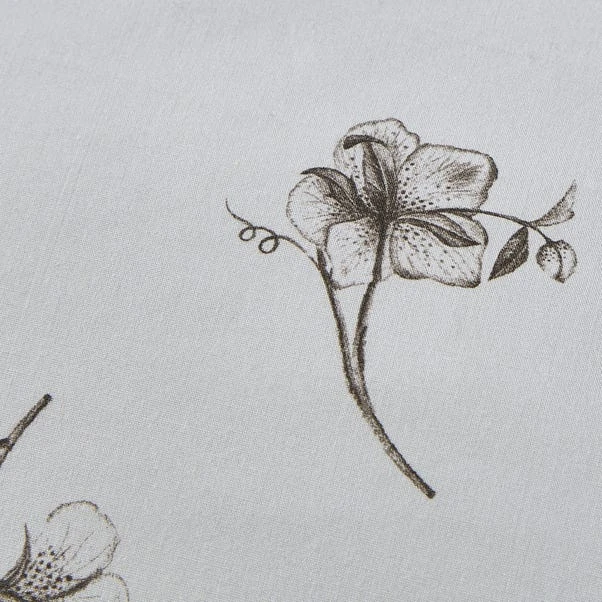 Bridget Etched Floral Natural Duvet Cover And Pillowcase Set 22 Bridget Etched Floral Natural Duvet Cover And Pillowcase Set - Image 20