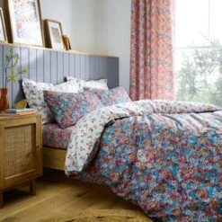 Avie Ditsy Floral Pink Polycotton Fitted Sheet 13 Avie Ditsy Floral Pink Polycotton Fitted Sheet -Home Luxe Studio 30904263 alt02