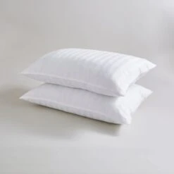 Hotel Pack Of 2 Luxury Cotton Anti Allergy Front Sleeper Pillows -Home Luxe Studio 30904819 alt04