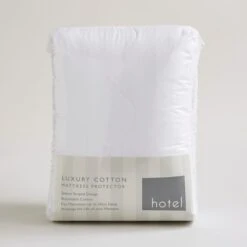 Hotel Luxury Cotton Anti Allergy Mattress Protector 25 Hotel Luxury Cotton Anti Allergy Mattress Protector -Home Luxe Studio 30904842 alt05