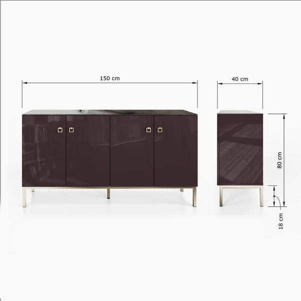 Lyra Large Smart Sideboard 11 Lyra Large Smart Sideboard - Image 9