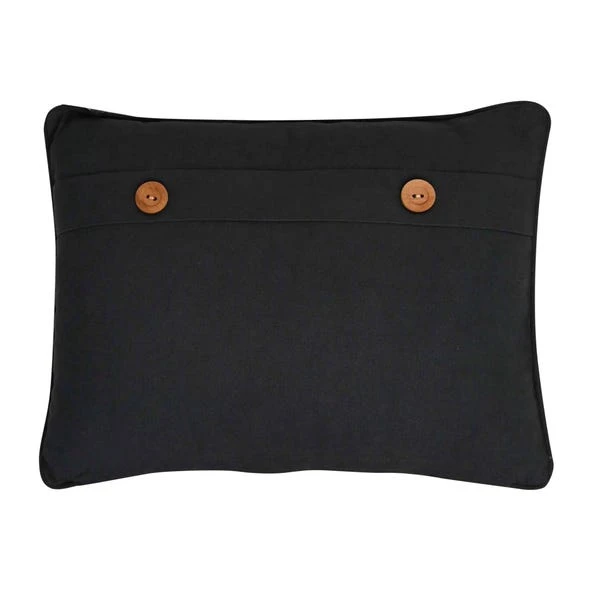 Meg Hawkins Stag Rectangular Cushion With Wooden Buttons 4 Meg Hawkins Stag Rectangular Cushion With Wooden Buttons - Image 2