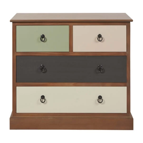 Pacific Loft 4 Drawer Chest, Pine 4 Pacific Loft 4 Drawer Chest, Pine - Image 2