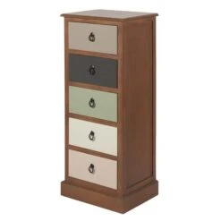 Pacific Loft 5 Drawer Chest, Pine 13 Pacific Loft 5 Drawer Chest, Pine -Home Luxe Studio 30907213 alt02