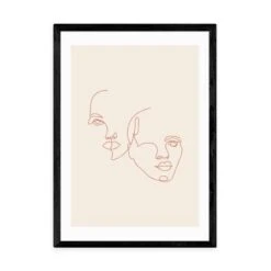 East End Prints Attached Faces Print By Sundry Society 37 East End Prints Attached Faces Print By Sundry Society -Home Luxe Studio 30907705 alt01