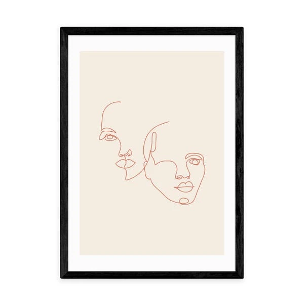 East End Prints Attached Faces Print By Sundry Society 18 East End Prints Attached Faces Print By Sundry Society - Image 16