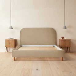 Silentnight Fara Bed Frame, Woven Fabric 38 Silentnight Fara Bed Frame, Woven Fabric -Home Luxe Studio 30908588 alt02