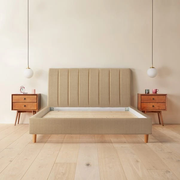 Silentnight Octavia Bed Frame, Woven Fabric 5 Silentnight Octavia Bed Frame, Woven Fabric - Image 3