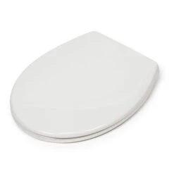 Croydex Lomond White Stick-n-Lock Oval Family Toilet Seat 13 Croydex Lomond White Stick-n-Lock Oval Family Toilet Seat -Home Luxe Studio 30908780 alt04
