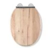 Croydex Corella Grey Oak Effect Flexi Fix Oval Toilet Seat 1 Croydex Corella Grey Oak Effect Flexi Fix Oval Toilet Seat -Home Luxe Studio 30908844