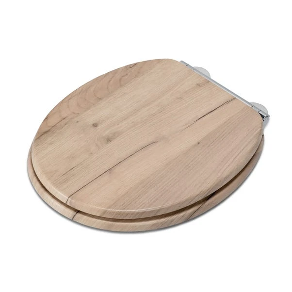 Croydex Corella Grey Oak Effect Flexi Fix Oval Toilet Seat 4 Croydex Corella Grey Oak Effect Flexi Fix Oval Toilet Seat - Image 2
